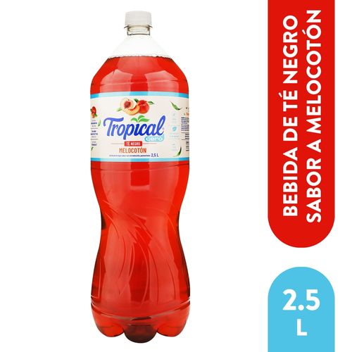 Refresco Tropical, Té Melocotón Cero -2500ml