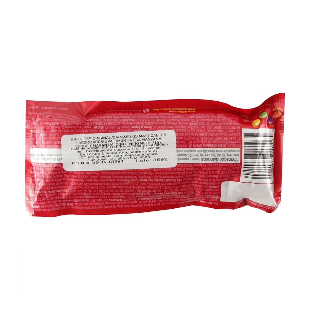 Comprar Confites Skittles original - 61.5 g | Walmart Costa Rica ...