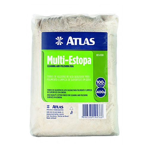 Mecha Atlas Para Limpieza Y Pulido - 400gr