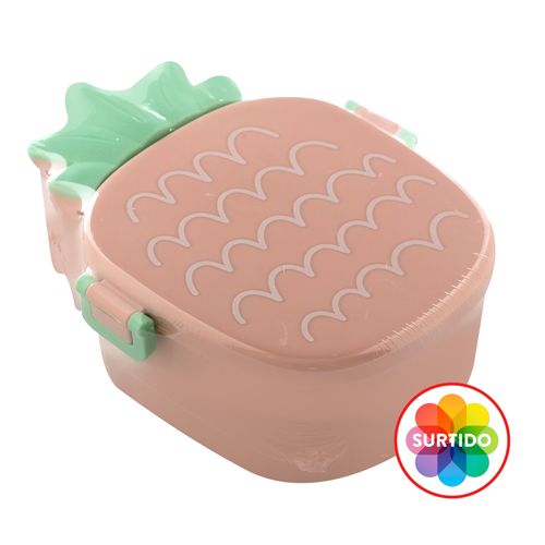Lonchera En Forma De Pina 1000ml