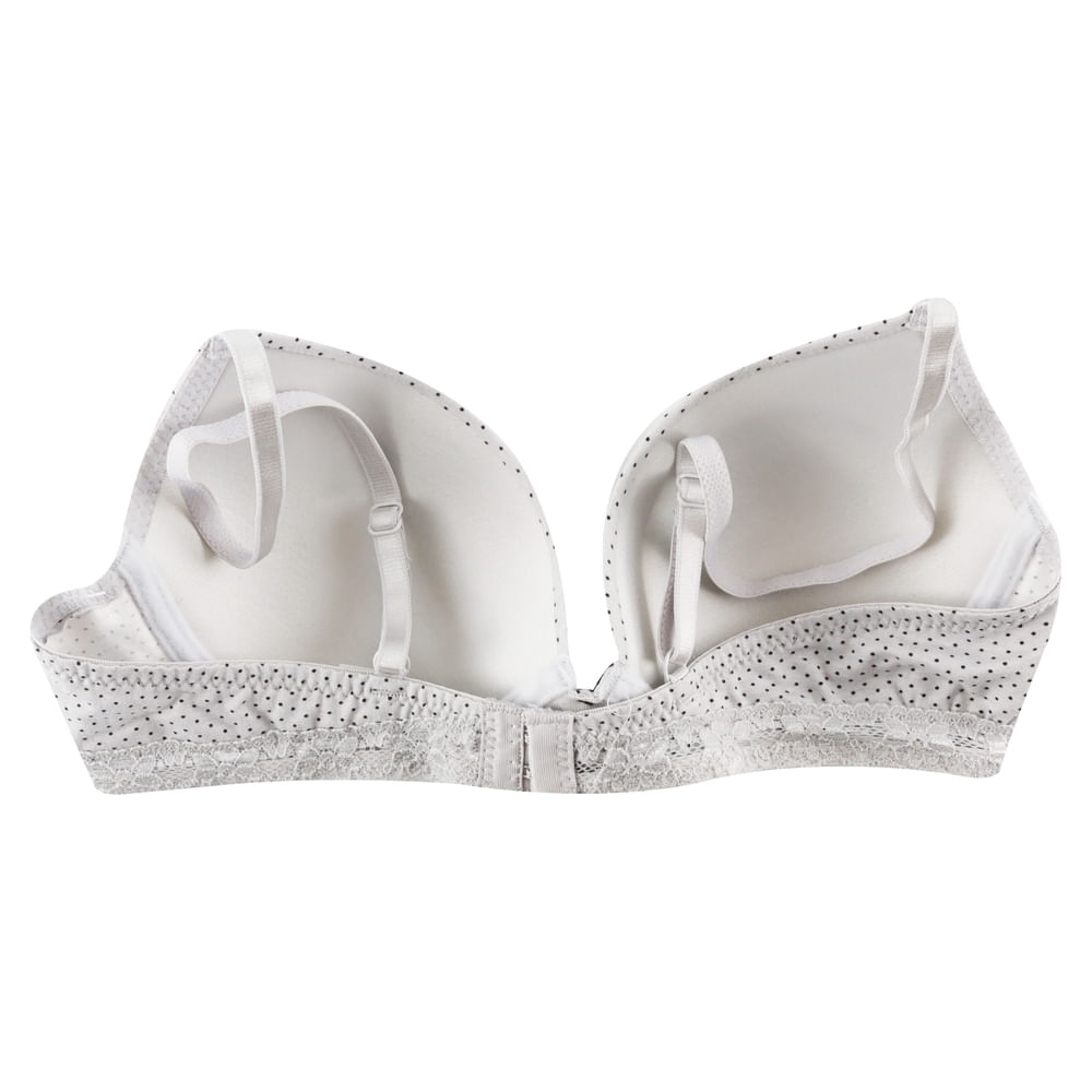 Haut De Bikini Victoria's Secret Avec Volants - Blanc Et Bleu, Tailles 36C-38C, Neuf Avec étiquette