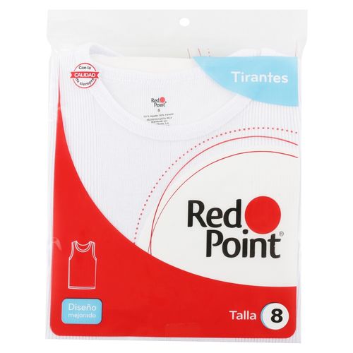 Camiset Nino Tir Red Point Blanco T 8