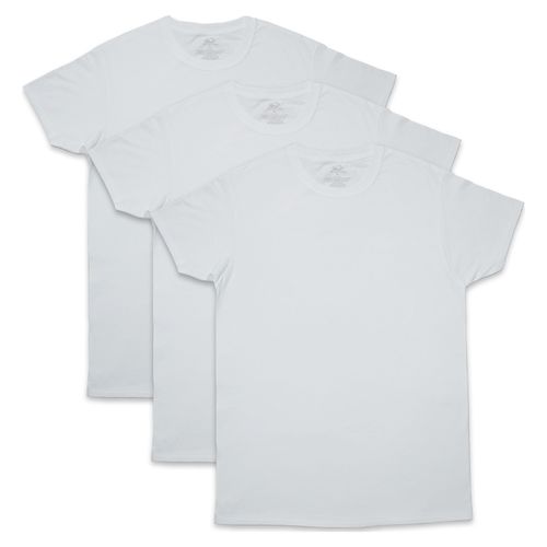Camiseta Fruit Of The Loom para Caballero Cuello R Color Blanco 3 Pack Talla XL
