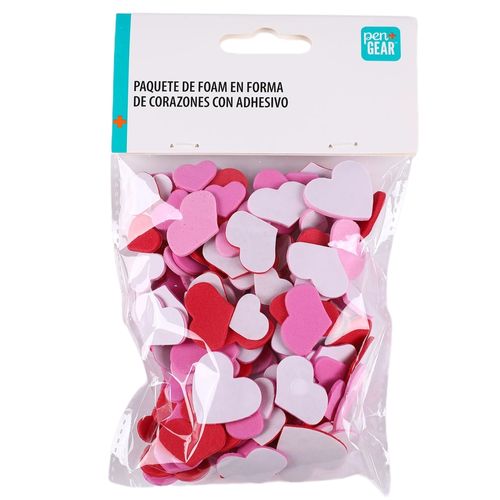 Foam Adhesivo Pen Gear forma de corazones