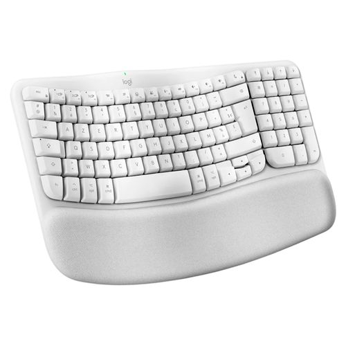 Teclado Logitech Inalámbrico Blanco