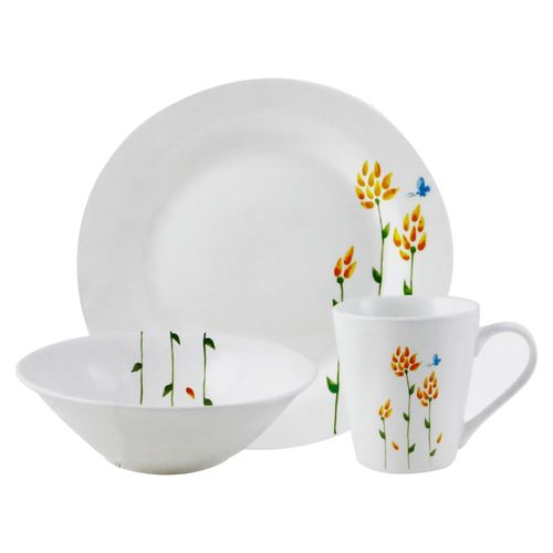 Vajilla Haus De Porcelana Con Diseño - 12Pzas