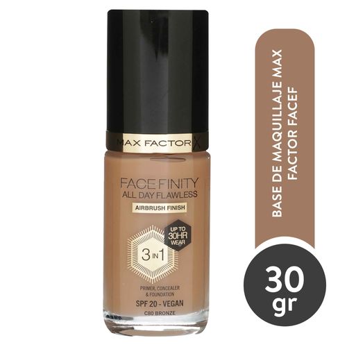 Base Max Factor facefinity 3 en 1 bronze - 30 g