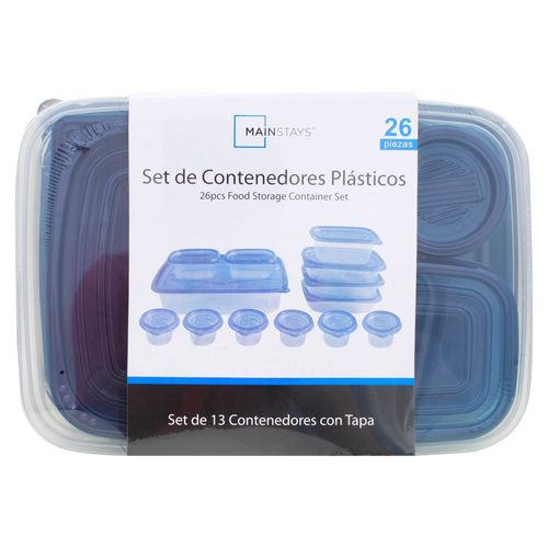 Set De 26 Hermeticos Plasticos