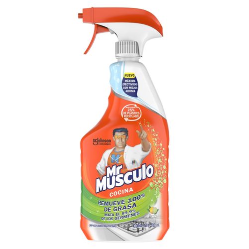 Limpiador Mr Musculo Para Cocina Aroma Limón - 650ml