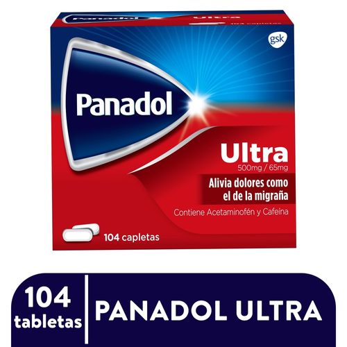 Ultra Panadol Tableta 104 Ea