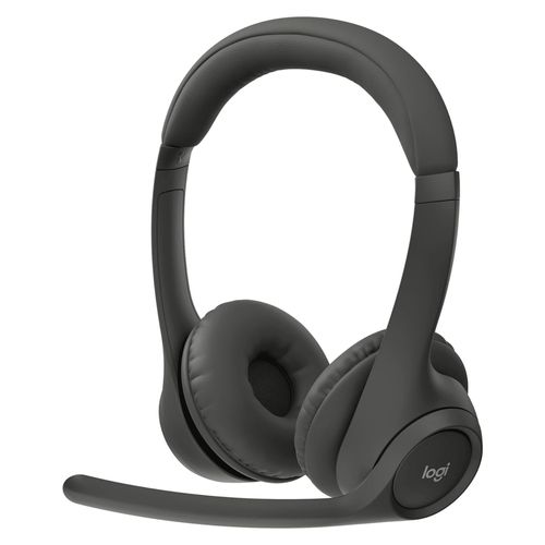 Headset Logitech inalámbrico color negro