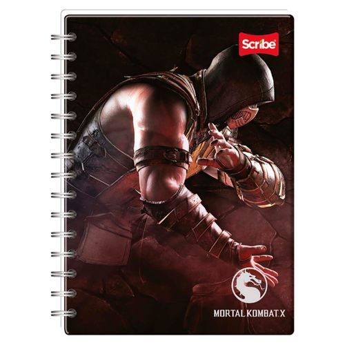 Cuaderno Scr 101.100H Mortal Kombat
