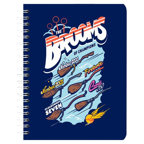 Cuaderno Nottas Pro Brave At Heart 3 Materias - 120 Hojas