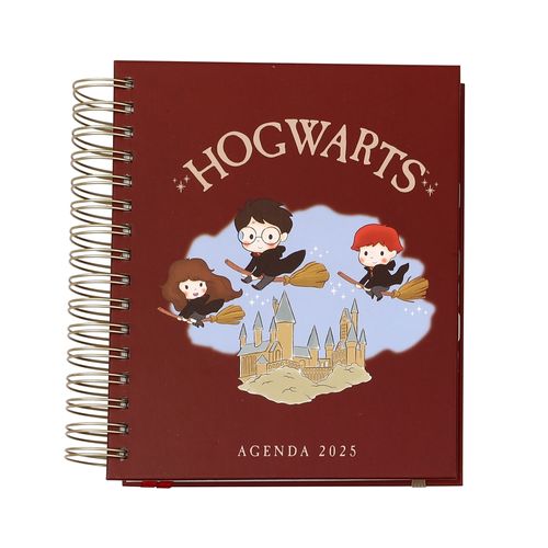 Agenda Pen Gear Harry Potter color café