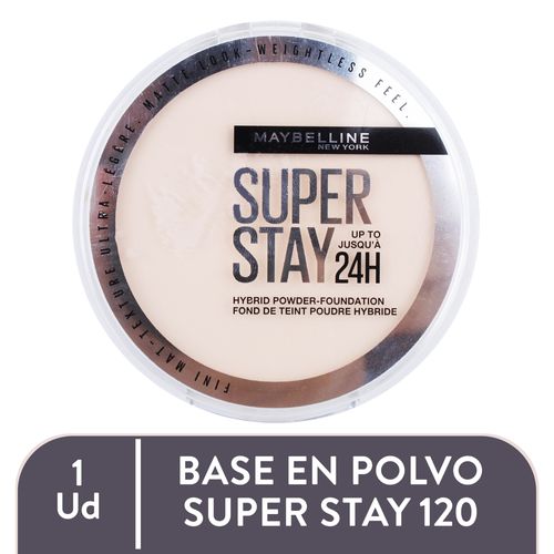Polvo Compacto Mny Super Stay 24Hr 110 - 9 g