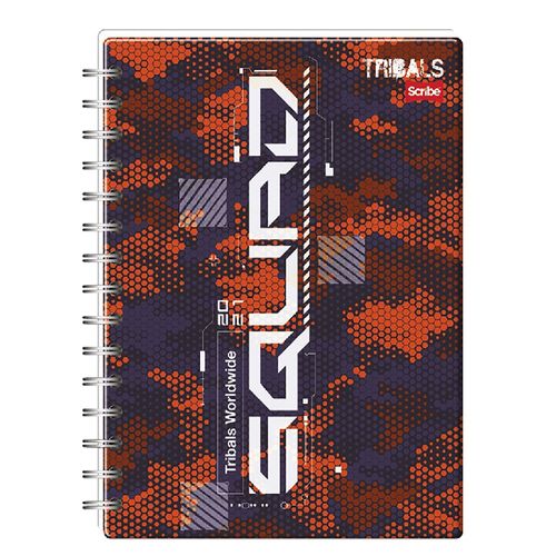 Cuaderno de resortes Scribe, Surtido -80 hojas