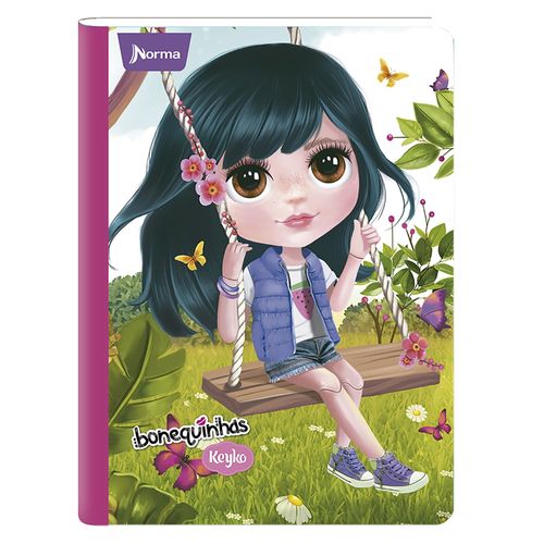 Cuaderno Norma Cosido 100 Hojas Bonequinhas