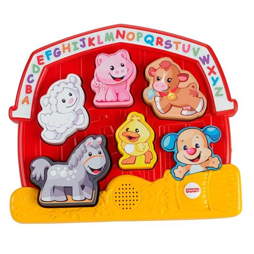 Rompecabezas Fisher Price de animales con sonidos surtidos - ud