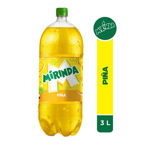 Refresco Mirinda Gaseoso Piña Pet - 3000ml