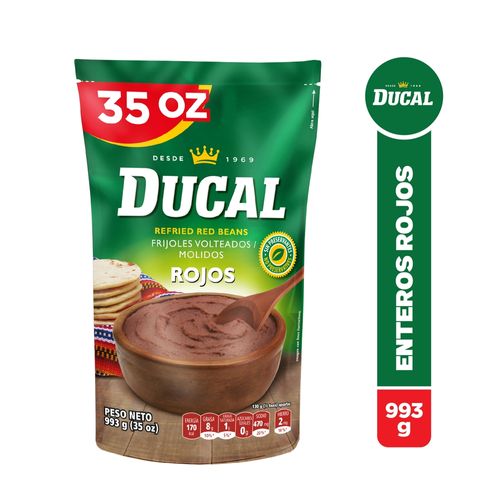 Frijol Ducal rojo molido doypack - 993 g