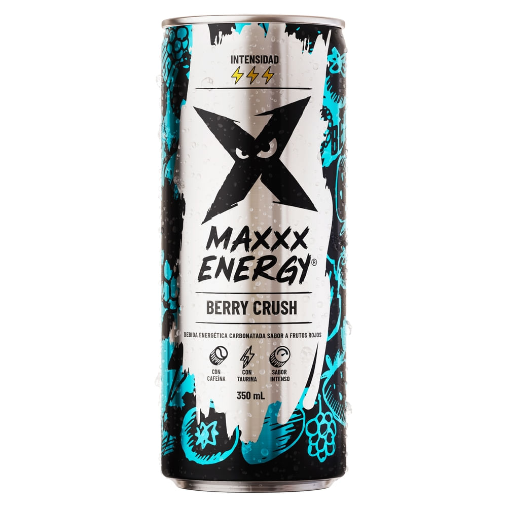 Comprar Bebida Maxxx Energy Black Lata Sleek -350ml | Walmart