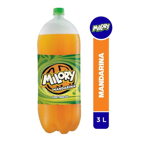 Bebida Gasificada Milory Mandarina Citrus Pet -3000ml