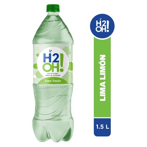 Bebida gasificada H2OH sabor lima limón - 1.5 L