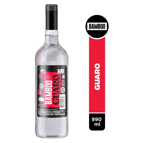 Guaro Bamboo 30% Alcohol Botella - 990ml