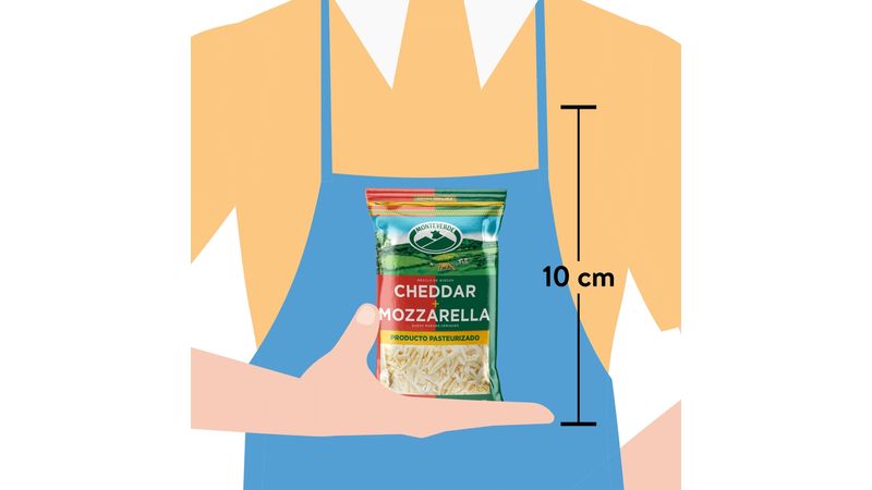 Comprar Queso Monteverde Mozarella Cheddar - 227 g | Walmart Costa