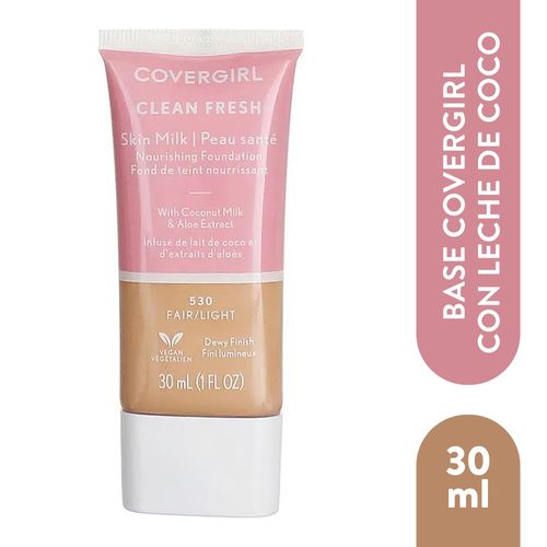 Base Cover Girl Clean Fresh Fair Light 530 30 Ml