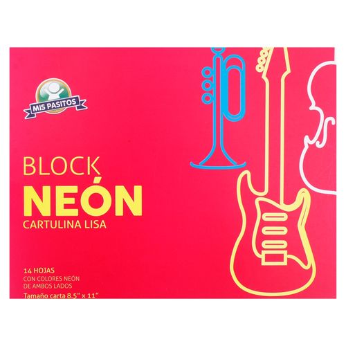 Block Cartulina Neon - Carta