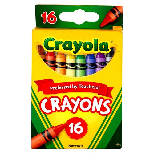 Crayon Crayola Estandar 16 Unidades