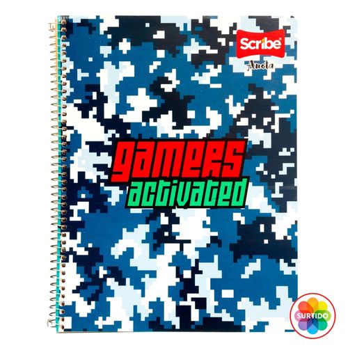 Cuaderno Scribe, Surtido -100 hojas