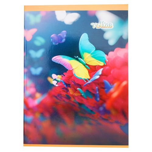 Cuaderno Engrapado Pequeño Pasta Flexible Con Líneas