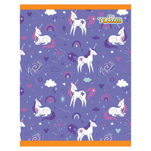 Cuaderno Engrapado Pequeño Pasta Flexible Con Líneas