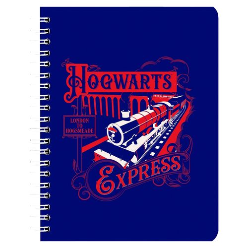Cuaderno Nottas Pro Back T Hogwarts 3 Materias - 120 Hojas