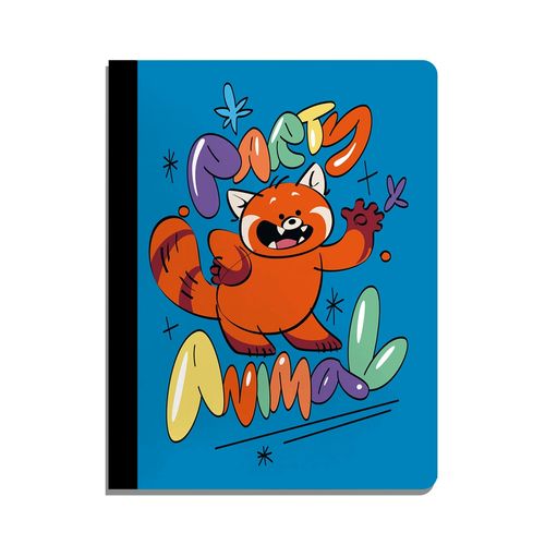 Cuaderno Turning Red Cosido Pasta - 100 Hojas