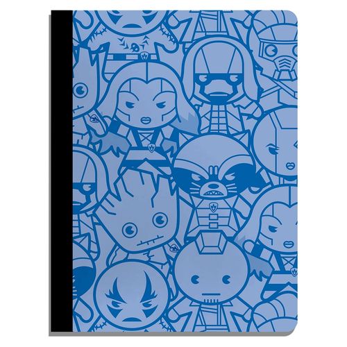 Cuaderno Guardianes Galácticos Cosido Pasta Rayas - 100 Hojas