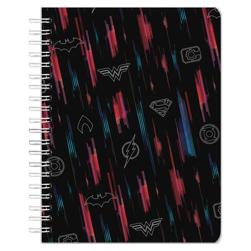 Cuaderno Liga Justicia Pasta 6 Materias - 180 Hojas