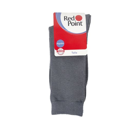 Calcetín Liso Red Point Para Niño En Color Gris - Talla 3-5