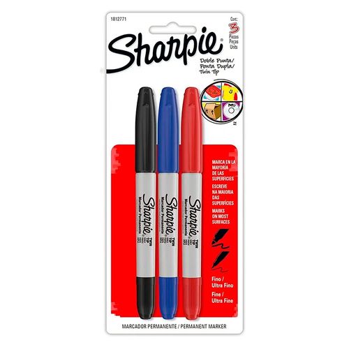 Marcador Sharpie Fino Nar Bl3