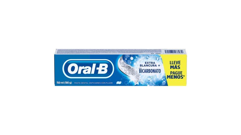 Carbón Activado Pasta Dental Oral B Ingredientes Crema Dental