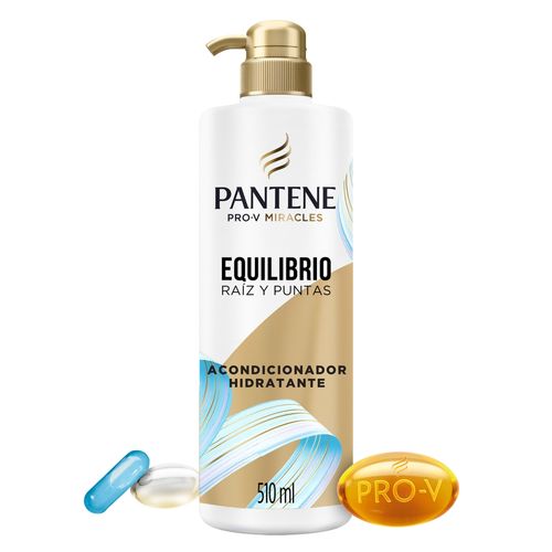 Acondicionador Pantene Pro-V Miracles Equilibrio Raíz Y Puntas - 510 ml