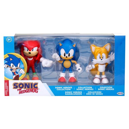 Sonic 4 Figures 3 Pack Classic