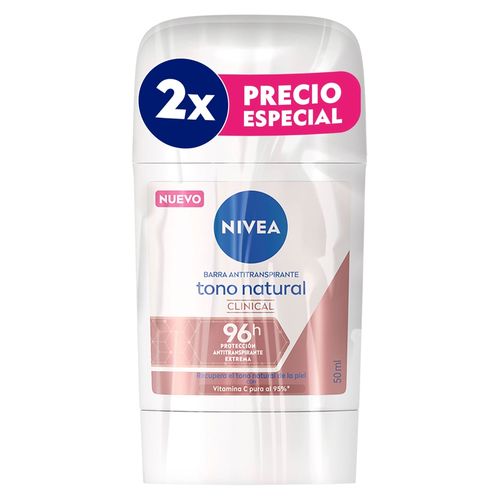 Barra Nivea Clinical 2 pack - 100 g