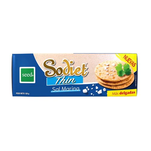 Galleta Sodiet Thin Sal Marina 120gr