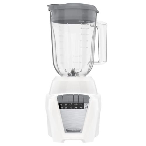 Black A Decker Licuadora Plas 8vel Blco