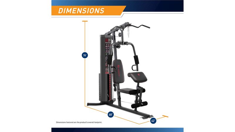 ComprarGimnasio Marcy, color negro MWM-990 -150LB Walmart Costa