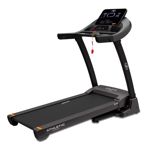 Caminadora Athletic Works con pantalla led led potencia 2 hp