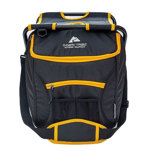 Hielera Silla Ozark Trail Suave Color Negro 30 Latas - 47cm
